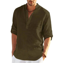 将图片加载到图库查看器,Men's Breathable Quick Dry Button Down Shirt T-Shirt Top