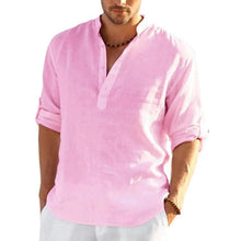 将图片加载到图库查看器,Men's Breathable Quick Dry Button Down Shirt T-Shirt Top