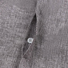Load image into Gallery viewer, Men's Button Down Shirt Short Sleeve Plain Lapel