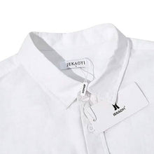 将图片加载到图库查看器,Mens Button Down Short Sleeve Linen Shirts