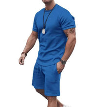 Load image into Gallery viewer, Men's Casual Activewear Running T-Shirt with Shorts