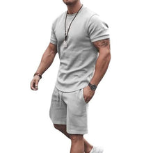 Load image into Gallery viewer, Men's Casual Activewear Running T-Shirt with Shorts