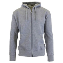 Load image into Gallery viewer, Men's Fleece-Lined Zip Sweater Hoodie