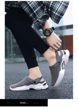 将图片加载到图库查看器,Mens Flip Flops Slipper Luxury Sandals Slippers For Men Casual Beach Garden Shoes Summer Slippers With Arch Support Home Shoes Outdoor Tennis Gym Mens Shoes