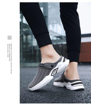 将图片加载到图库查看器,Mens Flip Flops Slipper Luxury Sandals Slippers For Men Casual Beach Garden Shoes Summer Slippers With Arch Support Home Shoes Outdoor Tennis Gym Mens Shoes