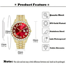 Load image into Gallery viewer, Men's Gypsophila Large Dial Waterproof Quartz Watch