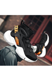Load image into Gallery viewer, Mens High Top Fashion Socks Sneakers Men Trend Comfortable Casual Shoes Outdoor Non-slip Breathable Men's Height Increasing Casual Outdoor High Quality Mesh Walking Jogging Sneakers