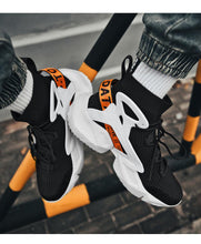 Load image into Gallery viewer, Mens High Top Fashion Socks Sneakers Men Trend Comfortable Casual Shoes Outdoor Non-slip Breathable Men's Height Increasing Casual Outdoor High Quality Mesh Walking Jogging Sneakers