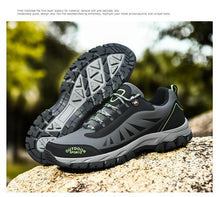 Load image into Gallery viewer, Mens Hiking Boots Non-slip Shoes Walking Climbing Hiking Mountain Ankle High Waterproof Hiking Boots Outdoor Lightweight Shoes Sport Boots Hunting Outdoor Waterproof Mens Shoes