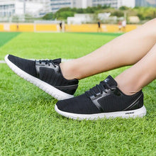 Load image into Gallery viewer, Mens Lightweight Running Sneakers Outdoors Jogging Walking Flexible Soft Summer Breathable Sneakers Quick Drying Water Shoes For Beach Or Water Sports Lightweight Slip On Walking Sneakers