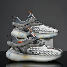 将图片加载到图库查看器,Mens Luxury Sneakers Casual Sports Trainer Race White Shoes Fashion Running Modern Sneakers Autumn Breathable Trendy Mens Walking Casual Sneakers
