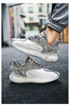 将图片加载到图库查看器,Mens Luxury Sneakers Casual Sports Trainer Race White Shoes Fashion Running Modern Sneakers Autumn Breathable Trendy Mens Walking Casual Sneakers