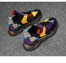 将图片加载到图库查看器,Mens Luxury Sneakers Casual Sports Trainer Race White Shoes Fashion Running Modern Sneakers Autumn Breathable Trendy Mens Walking Casual Sneakers
