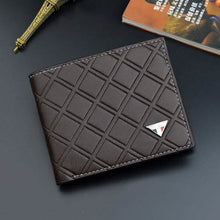 Load image into Gallery viewer, Men's RFID Genuine Leather Slim Trifold Wallet