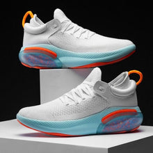 将图片加载到图库查看器,Mens Running Sneakers Luxury Mens Casual Shoes Trainer Race Off White Shoes Slip on Walking Casual Breathable Air Cushion Fashion Lightweight Sneakers