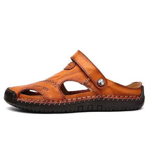 Load image into Gallery viewer, Men's Sandals Cowhide Breathable Casual Beach Walking Shoes