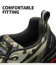 将图片加载到图库查看器,Mens Soft Breathable Outdoor Jogging Hiking Shoes Mountain Waterproof Running Shoes Sneakers Trail Running Non-Slip Hiking Breathable Walking Footwear Athletic Sneaker