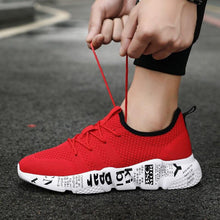 将图片加载到图库查看器,Mens Sport Sneakers Casual Fashion New Light Breathable Red Mesh High Quality Comfortable Running Shoes Men Casual Breathable Walking Sport Athletic Sneakers Gym Tennis Slip On Lightweight Mens Sneakers