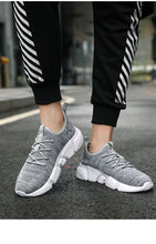将图片加载到图库查看器,Mens Sport Sneakers Casual Fashion New Light Breathable Red Mesh High Quality Comfortable Running Shoes Men Casual Breathable Walking Sport Athletic Sneakers Gym Tennis Slip On Lightweight Mens Sneakers
