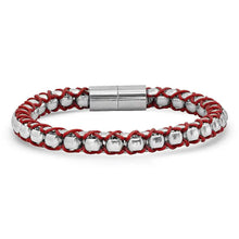 Load image into Gallery viewer, Men's Stainless Steel Box Link Bracelet