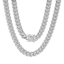 Load image into Gallery viewer, Men's Stainless Steel Miami Cuban Chain