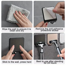 将图片加载到图库查看器,4-Pack: Storage Hook for Bathroom Razor Shaver or Wall Kitchen Use