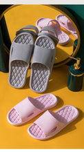 Load image into Gallery viewer, Mens Summer Slippers Shoes Bathroom Anti-slip Casual Beach Sandals Soft Sole Slide Flip Flops Soft Lightweight Flip-Flops Thicken Cushioned Slippers Shower Bathroom Shoes Beach Pool Flip Flop Slippers