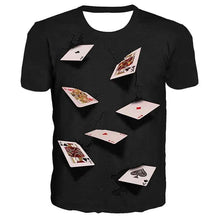 Load image into Gallery viewer, Men's T-Shirt Graphic Simulation Short Sleeve Casual Tops