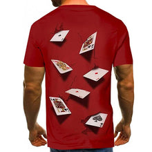 Load image into Gallery viewer, Men's T-Shirt Graphic Simulation Short Sleeve Casual Tops