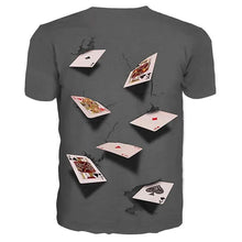 Load image into Gallery viewer, Men's T-Shirt Graphic Simulation Short Sleeve Casual Tops