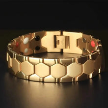 Load image into Gallery viewer, Men's Titanium Magnetic Bracelet 4-in-1 Energy