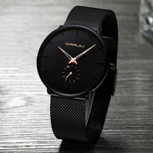 Load image into Gallery viewer, Men's Ultra-Thin Minimalist Waterproof Fashion Wrist Watch