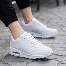 将图片加载到图库查看器,Mens Womens Luxury Sneakers Mesh Sports Casual Shoes Solid Lace-Up Outdoor Sports Sneakers Lace Up Unisex Walk Men's Air Athletic Running Shoes Fashion Sport Sneakers
