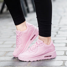 将图片加载到图库查看器,Mens Womens Luxury Sneakers Mesh Sports Casual Shoes Solid Lace-Up Outdoor Sports Sneakers Lace Up Unisex Walk Men's Air Athletic Running Shoes Fashion Sport Sneakers