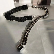 Load image into Gallery viewer, Metal Adjustable Chain Link Belts Fashion Belly Jewelry For Jeans Dresses Elegant Cool Style Lock Design Belts For Women Charming Belt