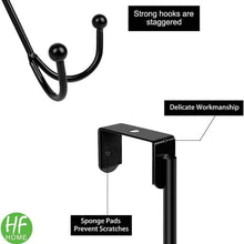 将图片加载到图库查看器,Metal Double Hanging Storage Hooks on Doors