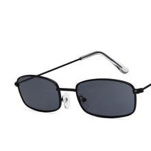 Load image into Gallery viewer, Metal Frame New Square Shape Sunglasses For Women & Men New Decent & Elegant Lens Mirror New Popular Shades For Ladies Sun Glasses