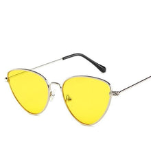 Load image into Gallery viewer, Metal Round Sunglasses Retro Design Sunglasses For Women New Cat Eye Glasses For Women New Popular Eyeglasses For Female Ladies Cat Eye Retro Sunglasses