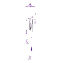 Load image into Gallery viewer, Metal Tubes Crystal Moon/Star/Butterfly/Flower Bell Butterfly Wind Chimes Outdoor Wind Chimes Garden Patio Decor Wind Chimes For Garden Outdoor Yard Hanging Decor Ornament