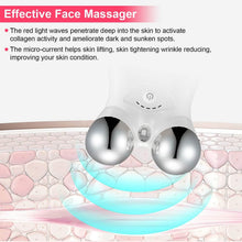 Load image into Gallery viewer, Micro-Current Face Massager Rechargeable Roller with 5 Gears