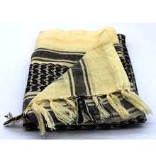 将图片加载到图库查看器,Military Arab Keffiyeh Shemagh Scarf Cotton Winter Shawl Neck Warmer Cover Head Wrap Windproof Tactical Camping Scarf Men Women Shemagh Keffiyeh Men Arab Kufiyah Keffiyeh Arabic Muslim Head Wrap Men Scarf Shawl