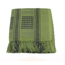 将图片加载到图库查看器,Military Arab Keffiyeh Shemagh Scarf Cotton Winter Shawl Neck Warmer Cover Head Wrap Windproof Tactical Camping Scarf Men Women Shemagh Keffiyeh Men Arab Kufiyah Keffiyeh Arabic Muslim Head Wrap Men Scarf Shawl