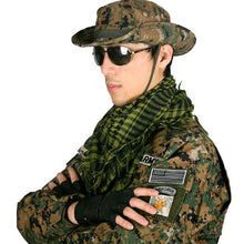 Load image into Gallery viewer, Military Scarves Shemagh Multifunction Tactical cotton head Scarf square Arabic Keffiyeh Wrap Bandana Women Men Scarf Shawl Wrap Pattern of Arab Shemagh Keffiyeh Men Arab Kufiyah Keffiyeh Arabic Muslim Head Wrap