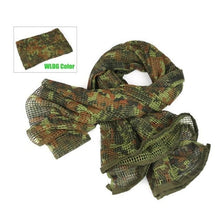 将图片加载到图库查看器,Military Tactical Scarf Camouflage Mesh Neck Scarf Keffiyeh Sniper Face Scarf Shemagh Head Wrap for Outdoor Camping Hunting Men Tactical Military Keffiyeh Net Mesh Neck Scarf Scrim Veil Shemagh Head Wrap Face Scarf Bandana Outfit Headband