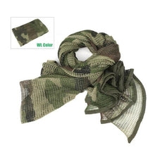 将图片加载到图库查看器,Military Tactical Scarf Camouflage Mesh Neck Scarf Keffiyeh Sniper Face Scarf Shemagh Head Wrap for Outdoor Camping Hunting Men Tactical Military Keffiyeh Net Mesh Neck Scarf Scrim Veil Shemagh Head Wrap Face Scarf Bandana Outfit Headband