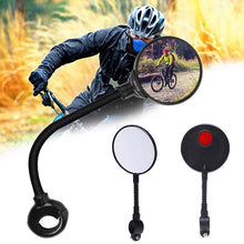 Load image into Gallery viewer, Mini 360 Degrees Adjustable Bike Rearview Mirror Bike Bicycle Handlebar Flexible Safe Rearview Rear View Mirror Rotate Cycling Bike Mirror 360° Adjustable Rotatable Bicycle Mirror Bicycle Mirrors For Handlebars Bike Mirror Handlebar Mount