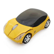 Load image into Gallery viewer, Mini 3D Red Sport Car Shape Wireless Mouse 1600DPI USB Computer Mice Unique Optical Mice With USB Receiver For Laptop