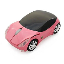 Load image into Gallery viewer, Mini 3D Red Sport Car Shape Wireless Mouse 1600DPI USB Computer Mice Unique Optical Mice With USB Receiver For Laptop