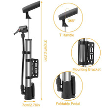 Load image into Gallery viewer, Mini Bike Pump Portable Bicycle Tire Inflator