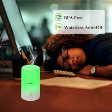 Load image into Gallery viewer, Mini Cool Mist Humidifier with 7 Color LED Lights